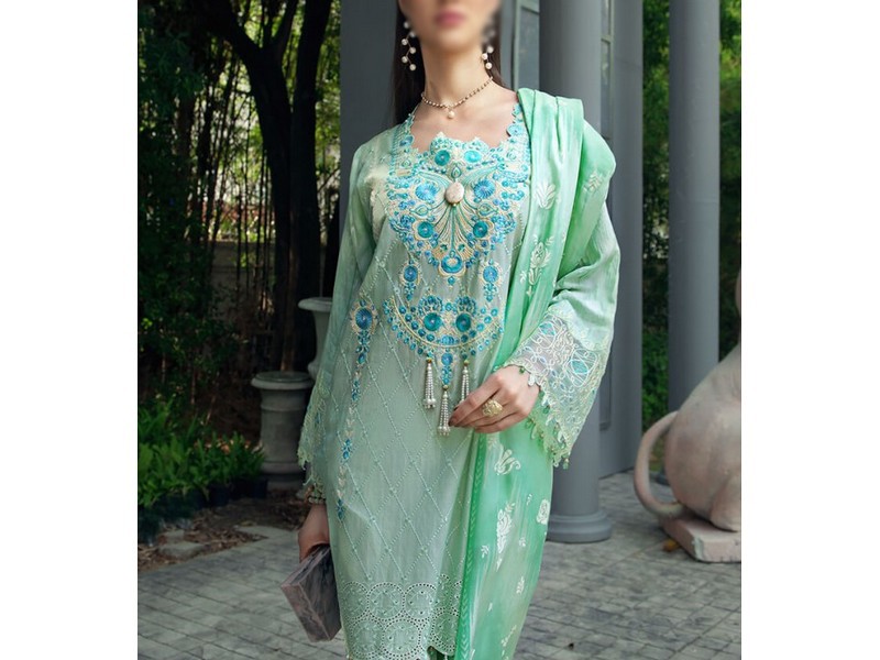 AUJ Fleur De Lux Summer Lawn Collection 2020