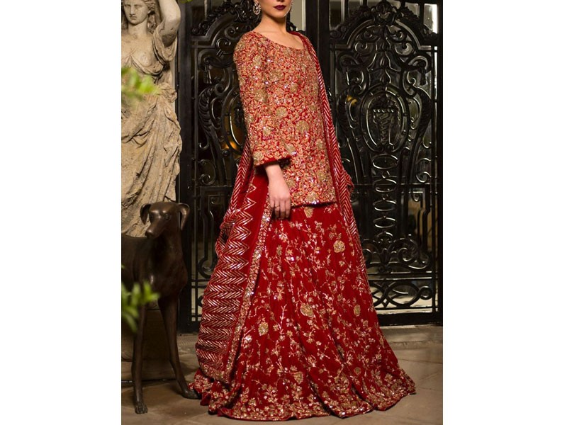 Winter Velvet Bridal Dresses 2025 in Pakistan