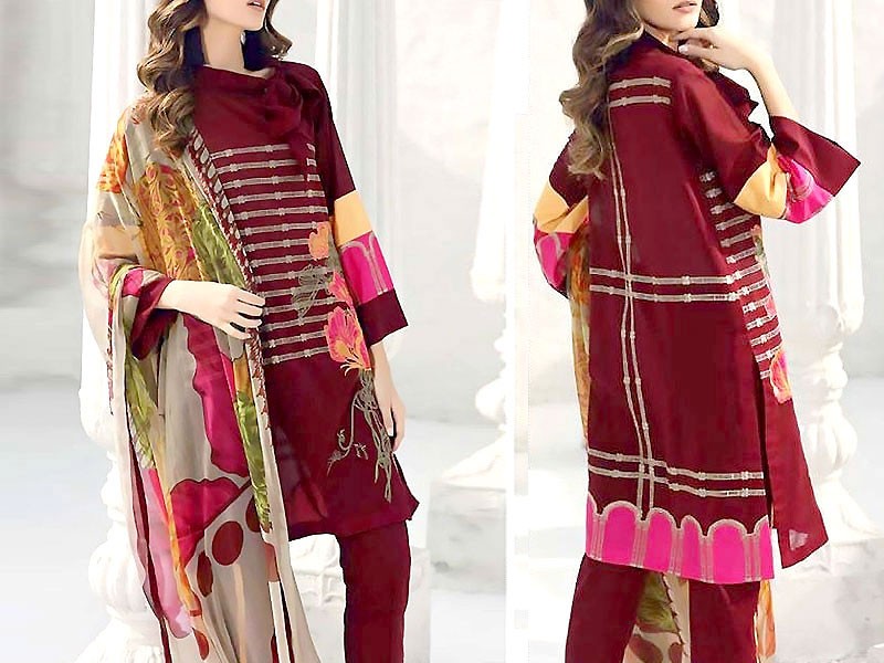 Latest Winter Linen Dresses 2025 in Pakistan