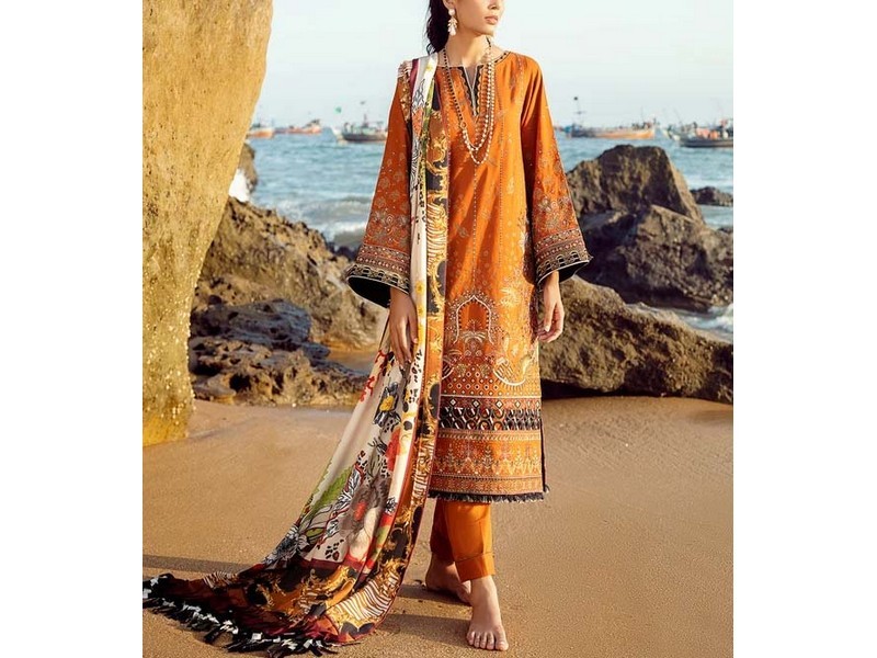 Baroque Khaddar Winter Collection 2021-22