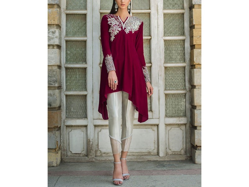 Zainab Chottani Formal Velvet Winter Collection 2021