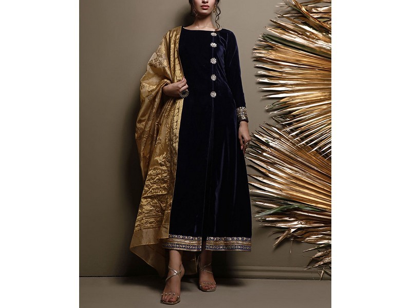 Zainab Chottani Formal Velvet Winter Collection 2021