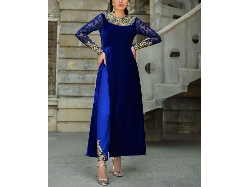 Zainab Chottani Formal Velvet Winter Collection 2021
