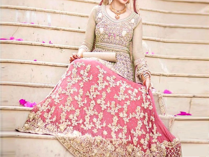 Latest Bridal Maxi Dresses Designs 2024 in Pakistan