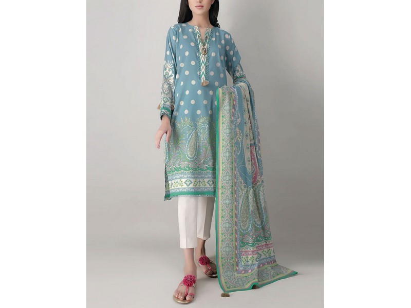 Khaadi Unstitched Summer Lawn Collection 2021