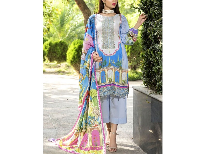 Motifz Summer Lawn Collection 2021