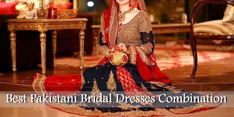 Best Bridal Dresses Color Combination 2024 in Pakistan