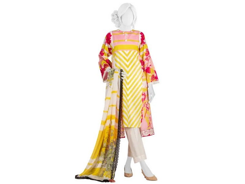 Junaid Jamshed Unstitched Lawn Collection 2021
