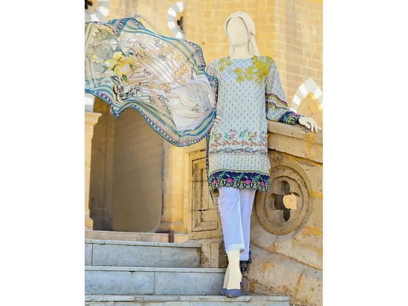 Junaid Jamshed Unstitched Lawn Collection 2021