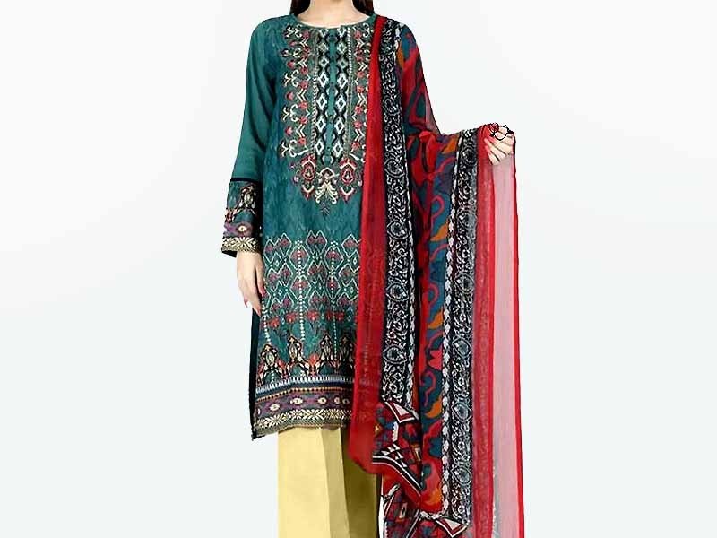 Banarsi Style Masoori Dress with Organza Jacquard Dupatta