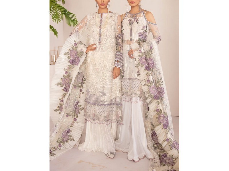 Baroque Chantelle Embroidered Chiffon Collection 2021