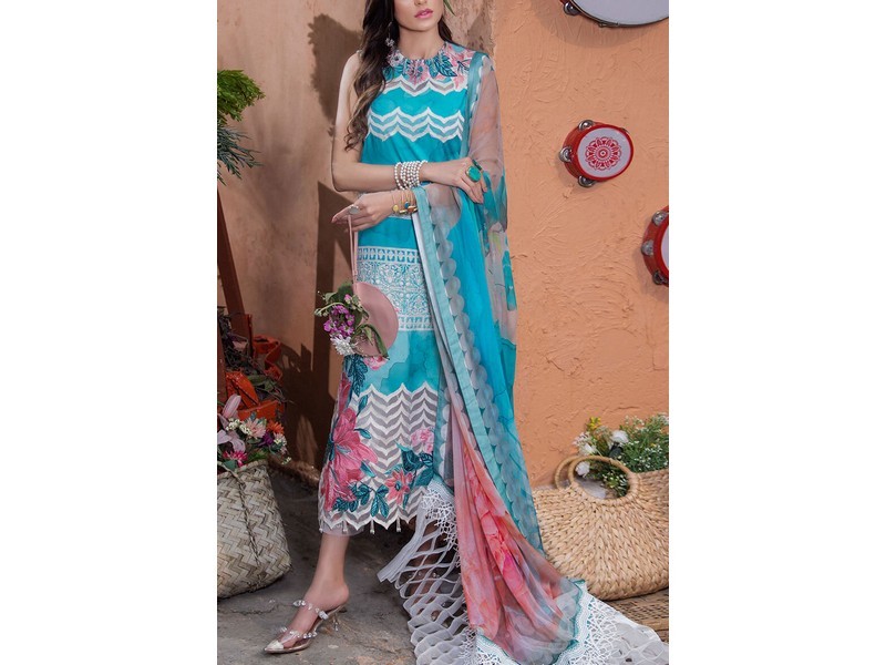 Asifa & Nabeel Luxury Summer Lawn Collection 2021