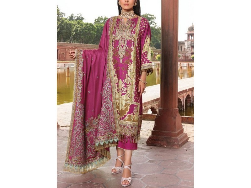 Alkaram Unstitched Winter Dresses Collection 2021-22