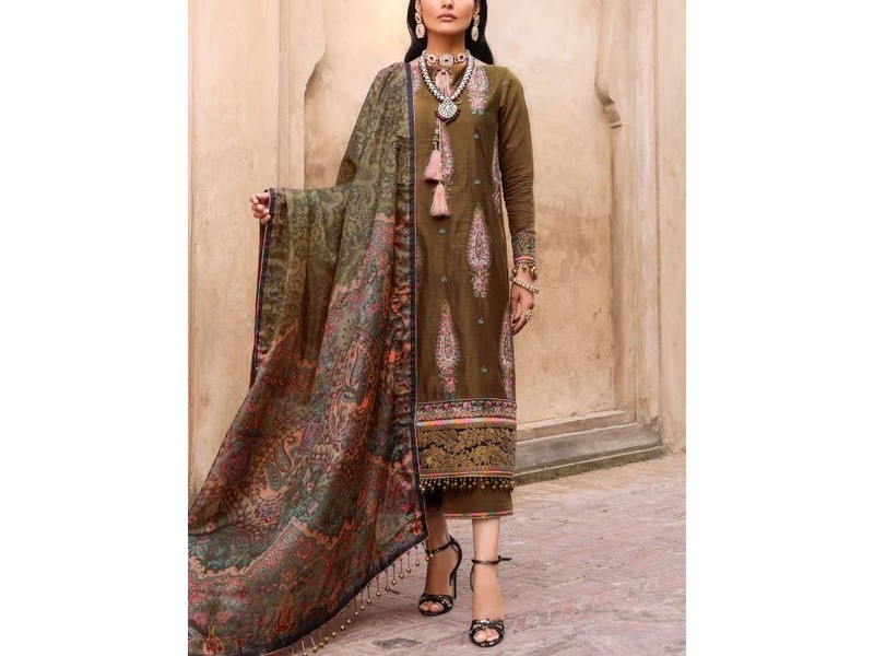 Alkaram Unstitched Winter Dresses Collection 2021-22