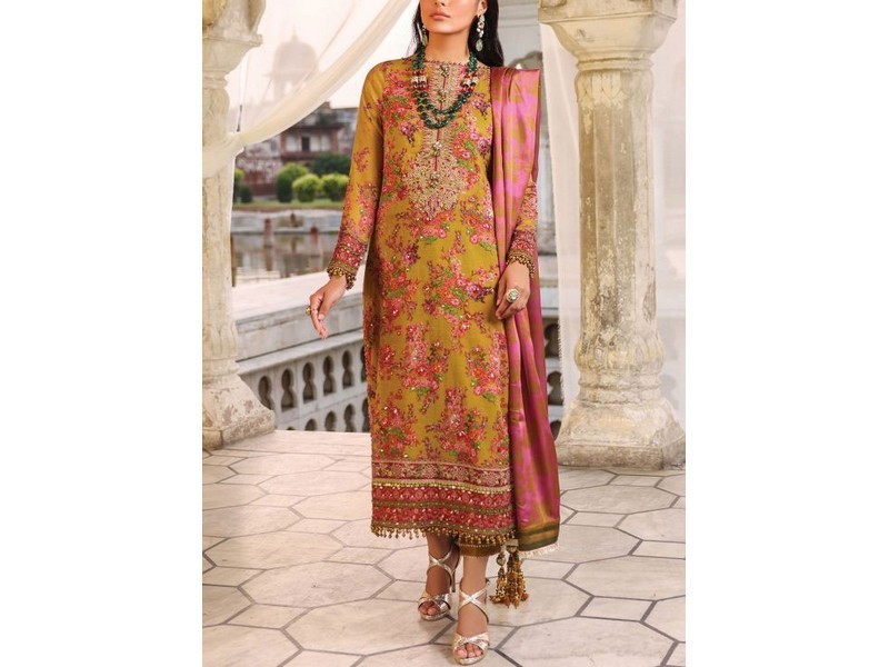 Alkaram Unstitched Winter Dresses Collection 2021-22