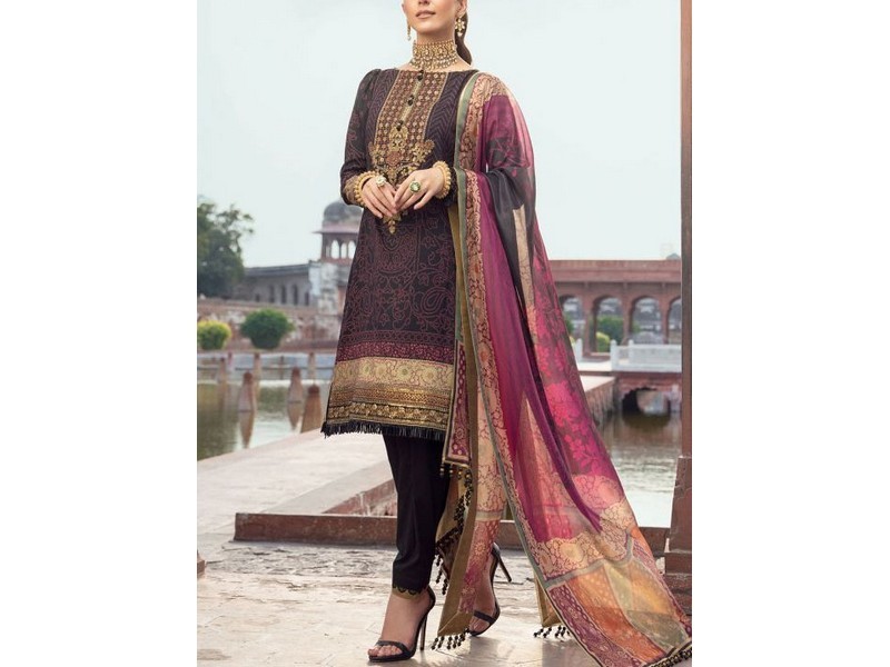 Alkaram Unstitched Winter Dresses Collection 2021-22