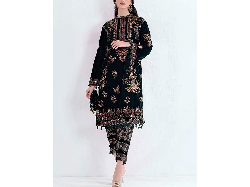 Al-Zohaib Velvet Winter Dresses Collection 2021-22