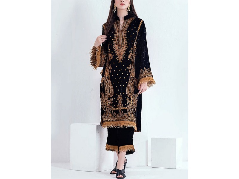 Al-Zohaib Velvet Winter Dresses Collection 2021-22