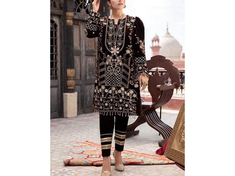 Al-Zohaib Velvet Winter Dresses Collection 2021-22