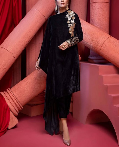 Charizma Winter Velvet & Marina Dresses Collection 2021-22