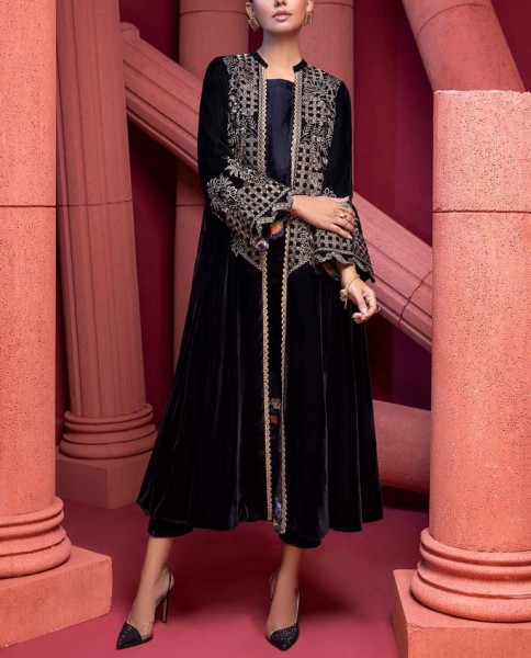Charizma Winter Velvet & Marina Dresses Collection 2021-22