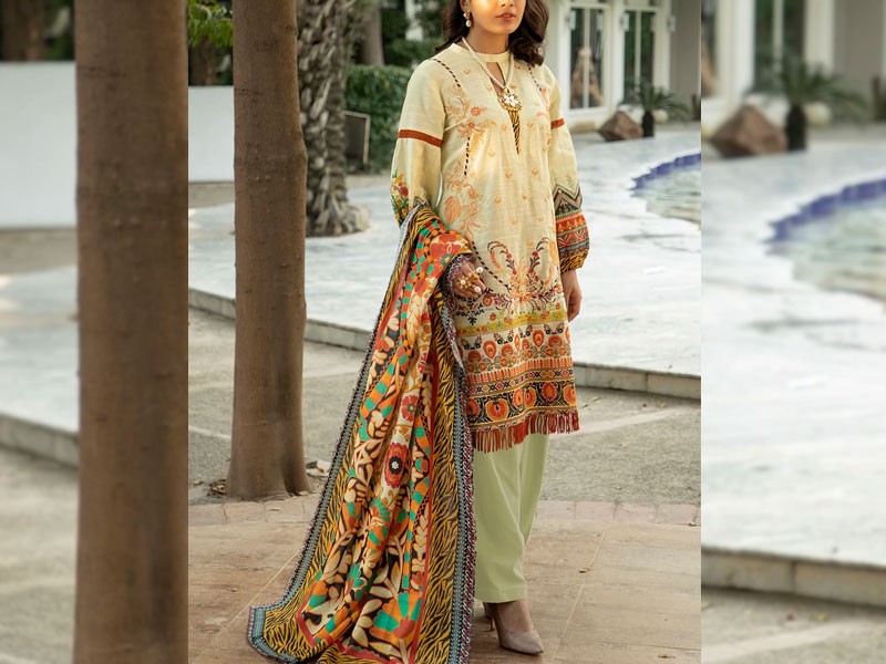 Motifz Winter Cotton Satin & Khaddar Collection 2021-22
