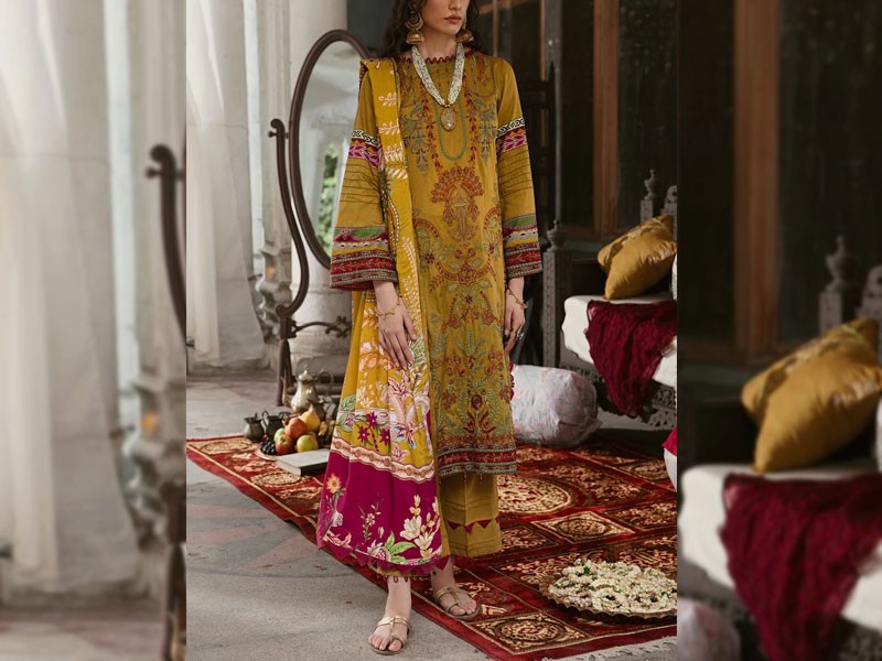 Motifz Winter Cotton Satin & Khaddar Collection 2021-22