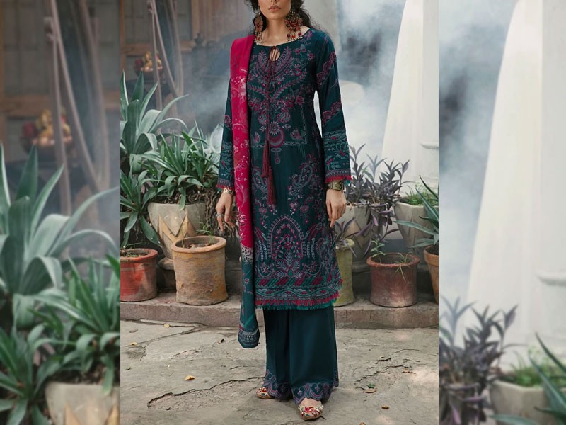 Motifz Winter Cotton Satin & Khaddar Collection 2021-22