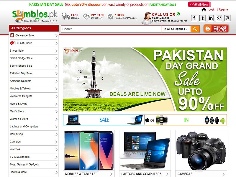 Top Online Shopping Websites in Pakistan