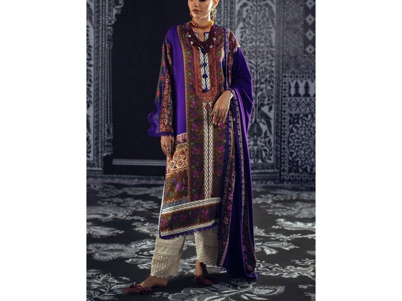 Sana Safinaz Unstitched Linen Winter Collection 2022