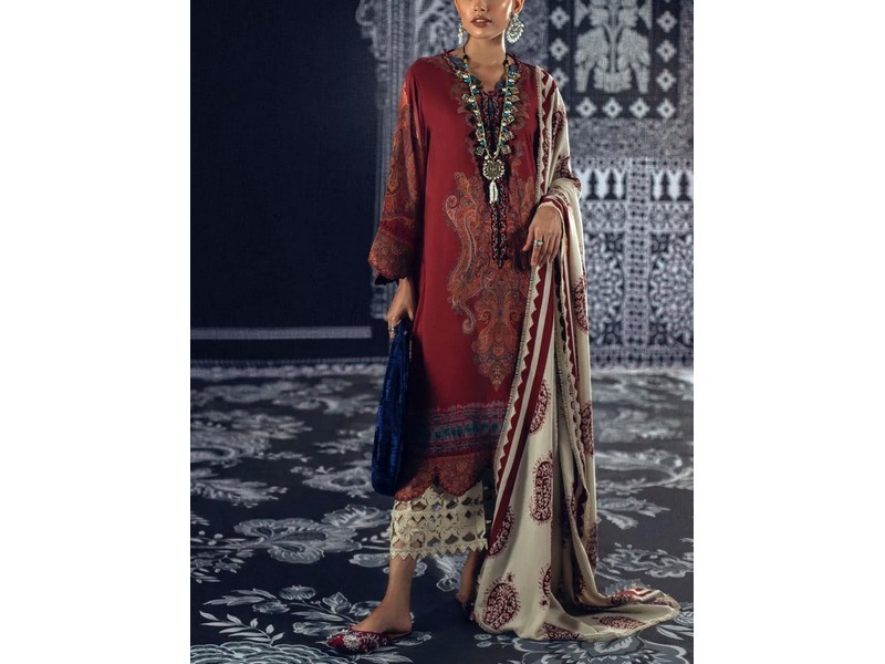 Sana Safinaz Unstitched Linen Winter Collection 2022