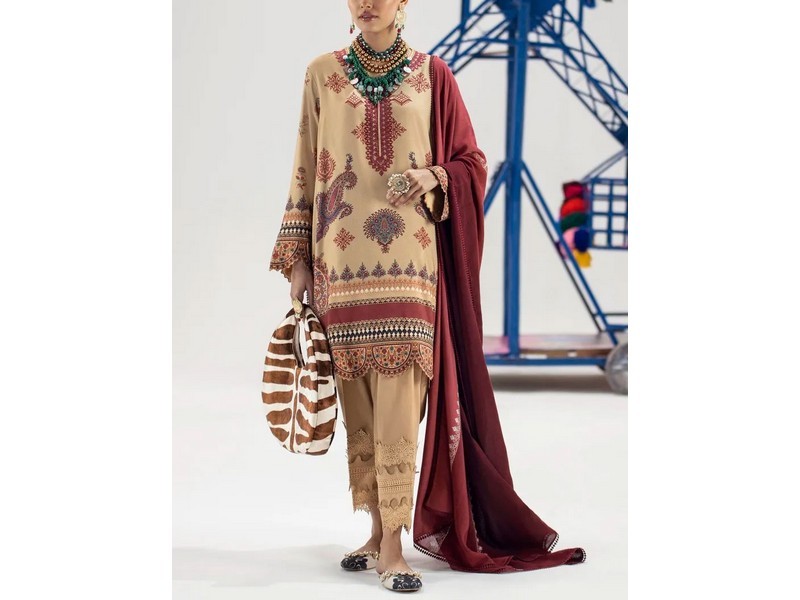 Sana Safinaz Unstitched Linen Winter Collection 2022