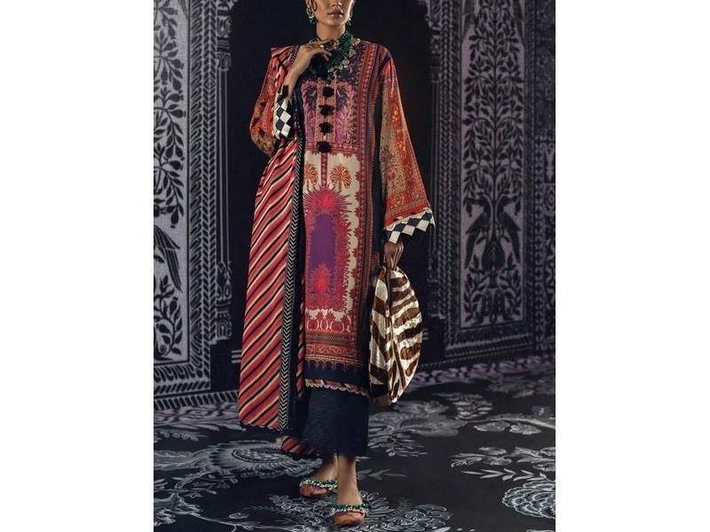 Sana Safinaz Unstitched Linen Winter Collection 2022
