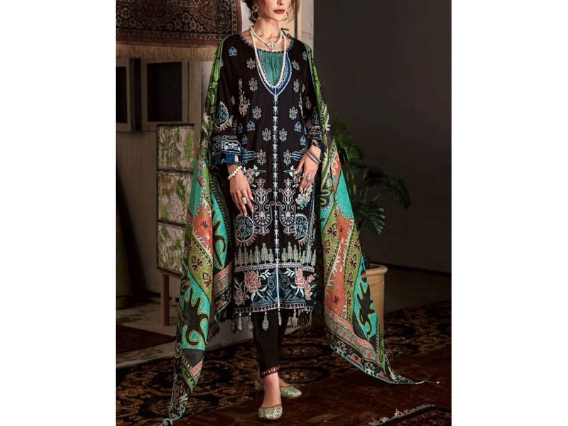 EshAisha Luxury Embroidered Winter Collection 2022