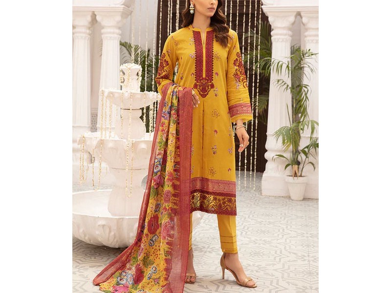 Nishat Linen Unstitched Eid Summer Collection 2022