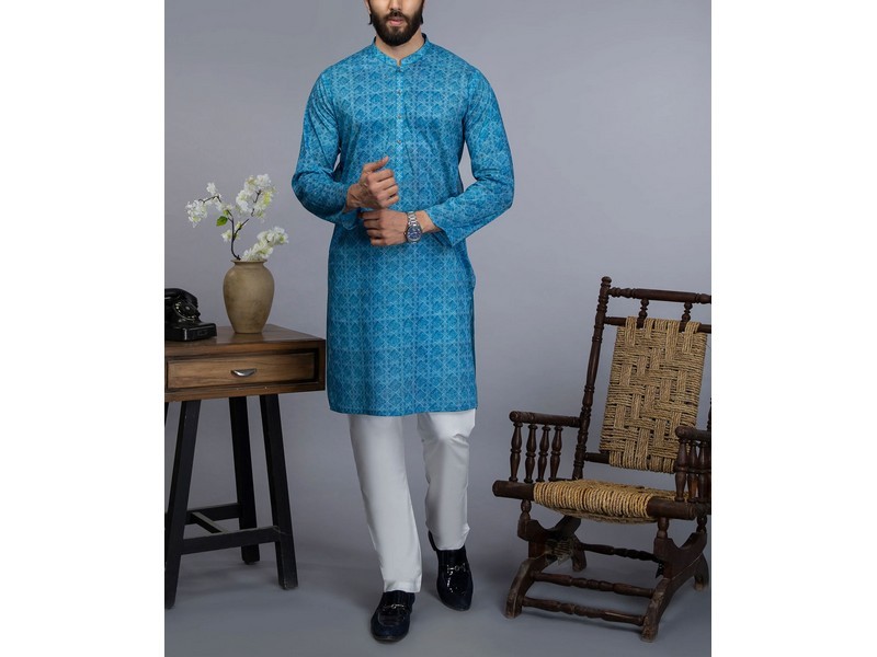 IB Swiss Fashion Soft Egyptian Cotton Unstitched Men's Shalwar Kameez