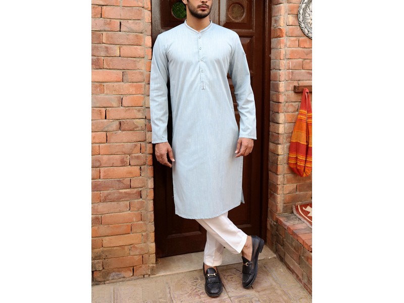 IB Swiss Fashion Soft Egyptian Cotton Unstitched Men's Shalwar Kameez