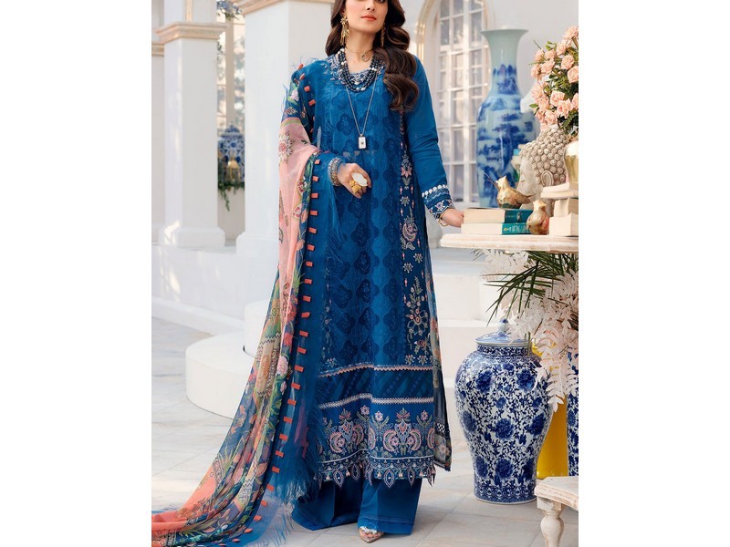 Noor By Saadia Asad Luxury Chikan Kari Lawn Collection 2022