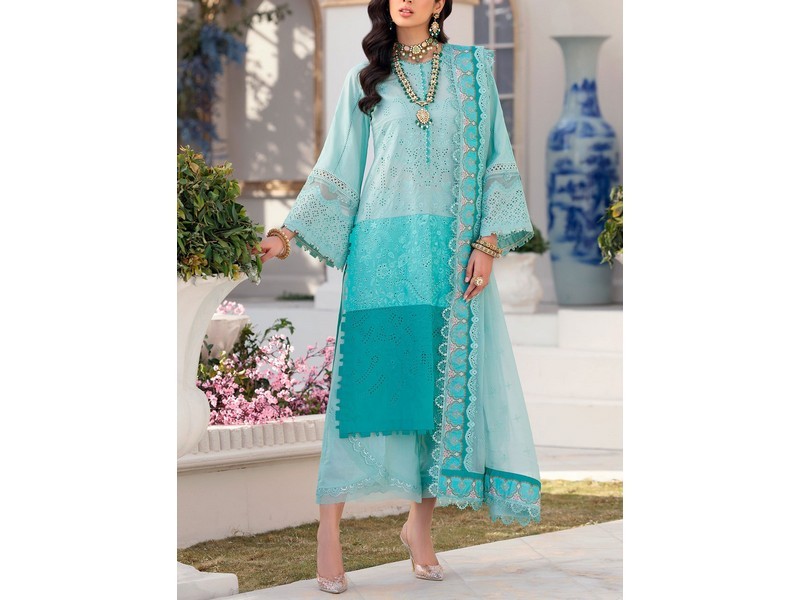 Noor By Saadia Asad Luxury Chikan Kari Lawn Collection 2022