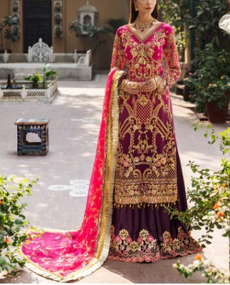 Emaan Adeel Luxury Bridal Dresses Collection 2022