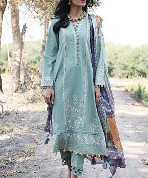 Nida Azwer Unstitched Summer Lawn Collection 2022