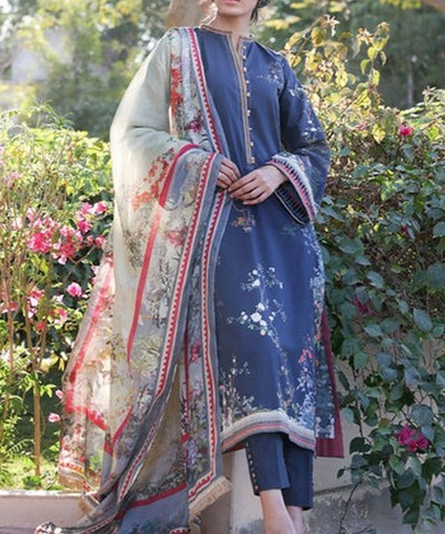 Nida Azwer Unstitched Summer Lawn Collection 2022