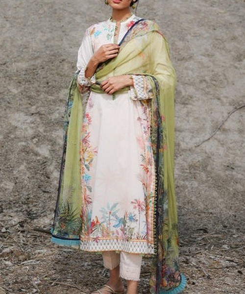 Nida Azwer Unstitched Summer Lawn Collection 2022