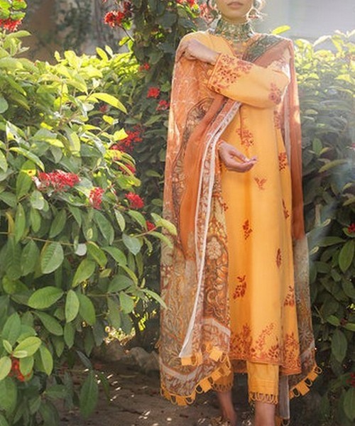 Nida Azwer Unstitched Summer Lawn Collection 2022