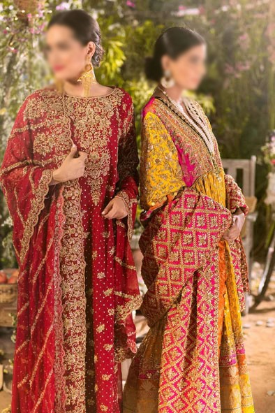 Agha Noor Luxury Bridal Dresses Collection 2022
