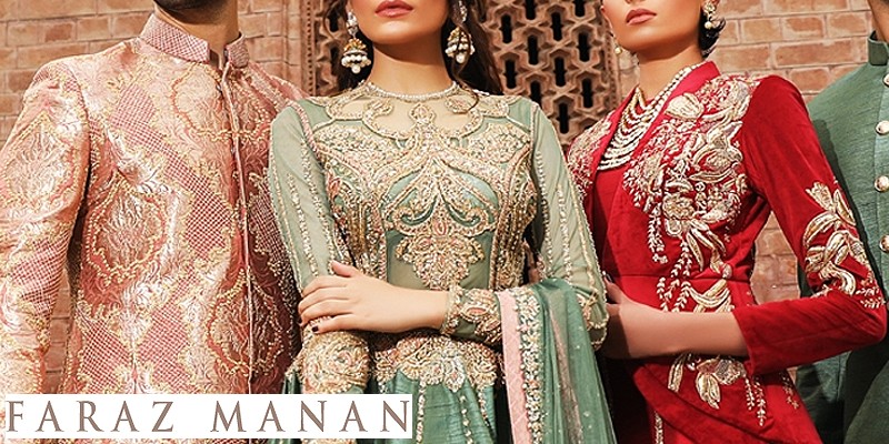 Latest Faraz Manan Bridal Dresses Collection in Pakistan