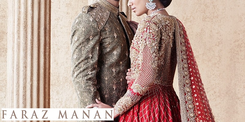 Latest Faraz Manan Bridal Dresses Collection in Pakistan