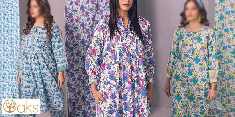 Trendy Oaks Summer Collection Online in Pakistan