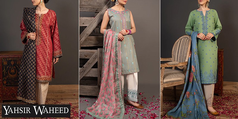 Latest Yahsir Waheed Spring/Summer Collection in Pakistan