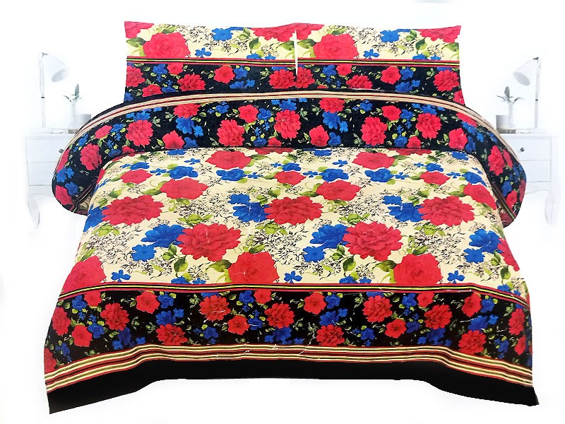 2 Single Bed Sheets with 2 Pillow Cover Price in Pakistan